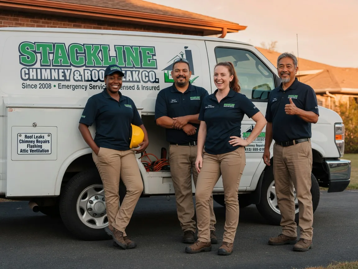 Chimney flashing repair company in Robersonville, NC